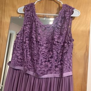 David’s bridal bridesmaid dress